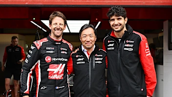 SCARPERIA, ITALY - SEPTEMBER 26: Romain Grosjean of France and Haas F1, Esteban Ocon of France and