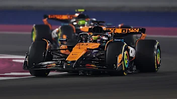 LUSAIL CITY, QATAR - NOVEMBER 30: Oscar Piastri of Australia driving the (81) McLaren MCL39