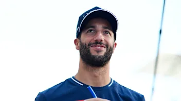 AUSTIN, TEXAS - OCTOBER 19: Daniel Ricciardo of Australia and Scuderia AlphaTauri walks in the