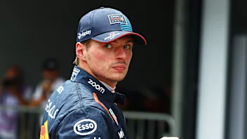 SAO PAULO, BRAZIL - NOVEMBER 02: Third placed Max Verstappen of the Netherlands and Oracle Red Bull
