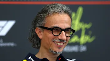 ABU DHABI, UNITED ARAB EMIRATES - DECEMBER 05: Laurent Mekies, Team Principal of Oracle Red Bull