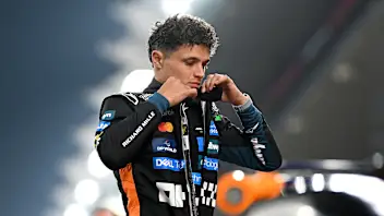 ABU DHABI, UNITED ARAB EMIRATES - DECEMBER 04: Lando Norris of Great Britain and McLaren looks on