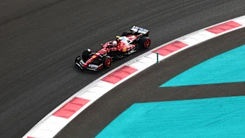 ABU DHABI, UNITED ARAB EMIRATES - DECEMBER 06: Lewis Hamilton of Great Britain driving the (44)