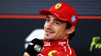 SPA, BELGIUM - JULY 26: Third placed qualifier Charles Leclerc of Monaco and Scuderia Ferrari in