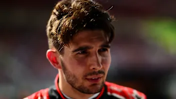 SPA, BELGIUM - JULY 26: Eleventh placed qualifier Esteban Ocon of France and Haas F1 looks on