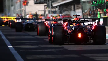 MONZA, ITALY - SEPTEMBER 06: Max Verstappen of the Netherlands driving the (1) Oracle Red Bull
