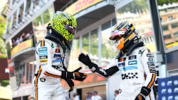 MONTE-CARLO, MONACO - MAY 24: Pole position qualifier Lando Norris of Great Britain and McLaren and