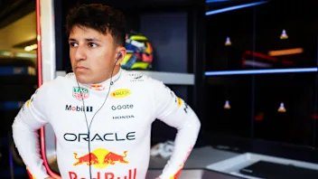 ABU DHABI, UNITED ARAB EMIRATES - DECEMBER 09: Isack Hadjar of France and Oracle Red Bull Racing