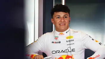 ABU DHABI, UNITED ARAB EMIRATES - DECEMBER 09: Isack Hadjar of France and Oracle Red Bull Racing