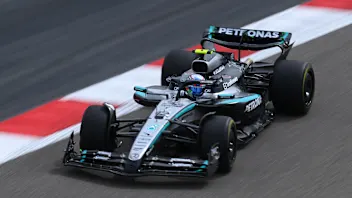 BAHRAIN, BAHRAIN - FEBRUARY 26: Andrea Kimi Antonelli of Italy driving the (12) Mercedes AMG