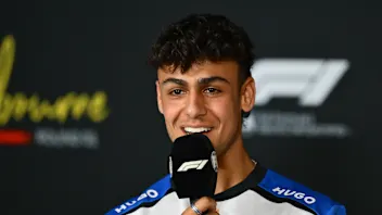 MELBOURNE, AUSTRALIA - MARCH 05: Arvid Lindblad of Great Britain and Visa Cash App Racing Bulls