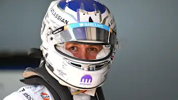 SHANGHAI, CHINA - MARCH 13: Eighteenth placed qualifier Alexander Albon of Thailand and Williams