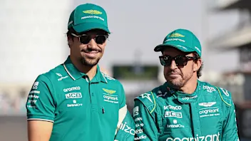 ABU DHABI, UNITED ARAB EMIRATES - NOVEMBER 26: Lance Stroll of Canada and Aston Martin Aramco