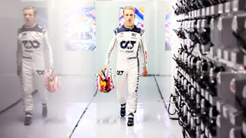 ZANDVOORT, NETHERLANDS - AUGUST 25: Liam Lawson of New Zealand and Scuderia AlphaTauri looks on in