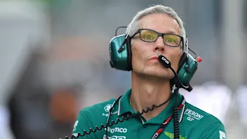 SAO PAULO, BRAZIL - NOVEMBER 3: Mike Krack of Luxembourg and Aston Martin Aramco Cognizant F1 Team