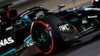 LOSAIL INTERNATIONAL CIRCUIT, QATAR - OCTOBER 06: George Russell, Mercedes F1 W14 during the Qatar