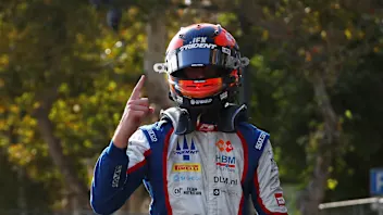 BAKU, AZERBAIJAN - SEPTEMBER 13: Pole position qualifier Richard Verschoor of Netherlands and