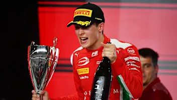 LUSAIL CITY, QATAR - NOVEMBER 30: Race winner Oliver Bearman of Great Britain and PREMA Racing (3)