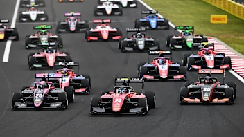 BUDAPEST, HUNGARY - JULY 21: Nikola Tsolov of Bulgaria and ART Grand Prix (25), Laurens van Hoepen