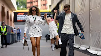 MONTE-CARLO, MONACO - MAY 23: The Ayrton Senna inspired Monaco livery of the car of Oscar Piastri