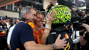 ABU DHABI, UNITED ARAB EMIRATES - DECEMBER 07: 2025 F1 World Drivers Champion and Third placed