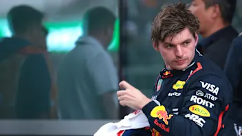 SHANGHAI, CHINA - MARCH 23: Fourth placed Max Verstappen of the Netherlands and Oracle Red Bull