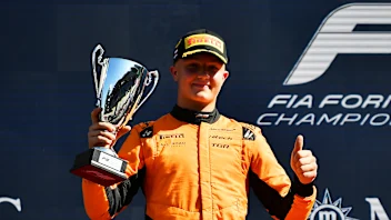 SPIELBERG, AUSTRIA - JUNE 29: Second placed Martinius Stenshorne of Norway and Hitech TGR (14)