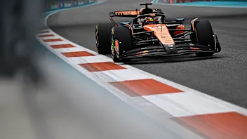 MIAMI, FLORIDA - MAY 03: Max Verstappen of the Netherlands driving the (1) Oracle Red Bull Racing
