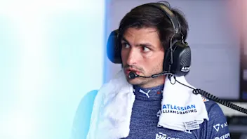 MELBOURNE, AUSTRALIA - MARCH 15: Carlos Sainz of Spain and Williams looks on during final practice