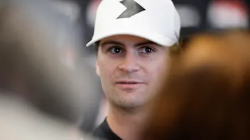 WEST ALLIS, WISCONSIN - AUGUST 22: #26: Colton Herta, Andretti Global w/ Curb-Agajanian Honda prior