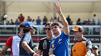 MONZA, ITALY - SEPTEMBER 07: Carlos Sainz of Spain and Williams George Russell of Great Britain and