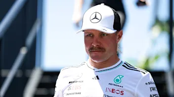 BARCELONA, SPAIN - MAY 29: Valtteri Bottas of Finland and Mercedes AMG Petronas F1 Team looks on in