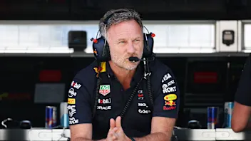 MONTREAL, QUEBEC - JUNE 14: Christian Horner, Team Principal of Oracle Red Bull Racing looks on