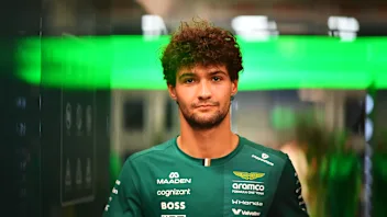 SINGAPORE, SINGAPORE - OCTOBER 09: Jak Crawford of United States and Aston Martin F1 Team looks on