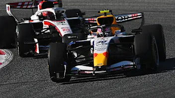 SPIELBERG, AUSTRIA - JUNE 26: Liam Lawson of New Zealand driving the (30) Visa Cash App Racing