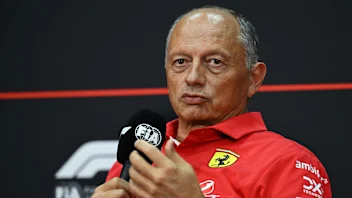 KUALA LUMPUR, MALAYSIA - OCTOBER 02: Frederic Vasseur, Team Principal of Scuderia Ferrari in the