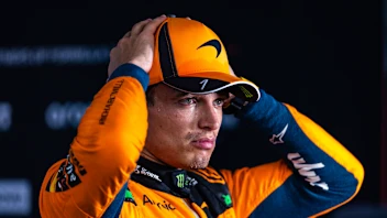 KUALA LUMPUR, MALAYSIA - OCTOBER 4: Lando Norris of Great Britain and McLaren Mastercard F1 Team