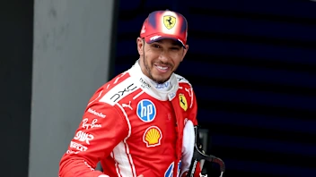 SHANGHAI, CHINA - MARCH 15: Race winner Andrea Kimi Antonelli of Italy and Mercedes AMG Petronas F1