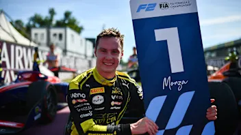MONZA, ITALY - SEPTEMBER 05: Race winner Joshua Durksen of Paraguay and Invicta Racing (2)