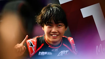 MONZA, ITALY - SEPTEMBER 05: Race winner Taito Kato of Japan and ART Grand Prix (10) celebrates in