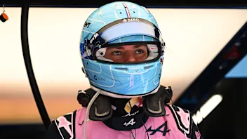 BUDAPEST, HUNGARY - JULY 24: Pierre Gasly of France and Alpine F1 prepares to drive in the garage