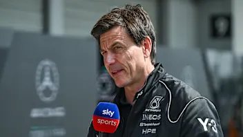 SUZUKA, JAPAN - MARCH 28: 
 Toto Wolff, Team Principal of the Mercedes-AMG Petronas F1 Team, speaks