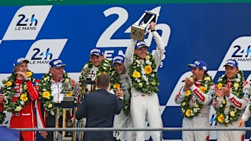 2015 Le Mans 24 Hours. Circuit de la Sarthe, Le Mans, France. Sunday 14 June 2015. Porsche Team
