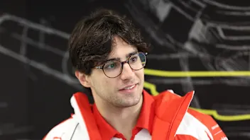 BARCELONA, SPAIN - FEBRUARY 19: Rafael Camara of Brazil and Invicta Racing (1) looks on during day