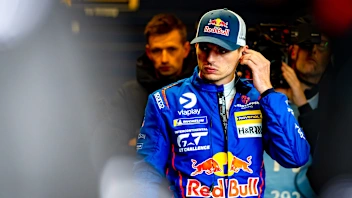 NUERBURG, GERMANY - MAY 14: Max Verstappen (NED) of Mercedes-AMG Team Verstappen Racing looks on