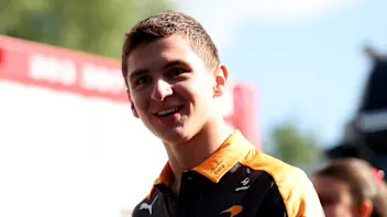 BUDAPEST, HUNGARY - JULY 24: Leonardo Fornaroli of Italy and McLaren looks on during qualifying