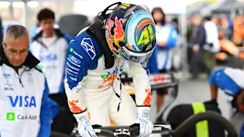 ZANDVOORT, NETHERLANDS - AUGUST 23: Arvid Lindblad of Great Britain and Visa Cash App Racing Bulls