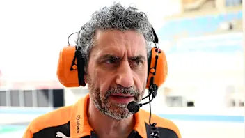 BAHRAIN, BAHRAIN - FEBRUARY 12: Andrea Stella, Team Principal of McLaren looks on during day two of