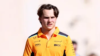 ABU DHABI, UNITED ARAB EMIRATES - NOVEMBER 23: Oscar Piastri of Australia and McLaren walks in the