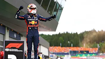 SPIELBERG, AUSTRIA - JULY 02: Race winner Max Verstappen of the Netherlands and Oracle Red Bull